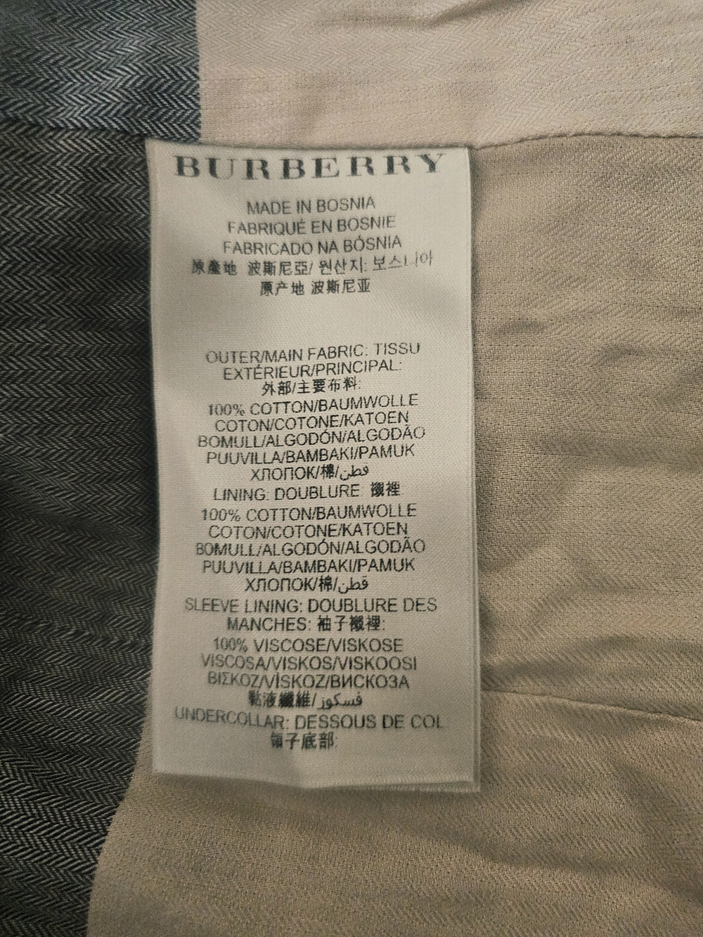 Burberry Green Cotton Trench Coat – Size UK 6 / US 4 - Picture 13 of 15
